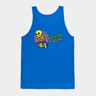 Creepin It Real (Skeleton) Tank Top